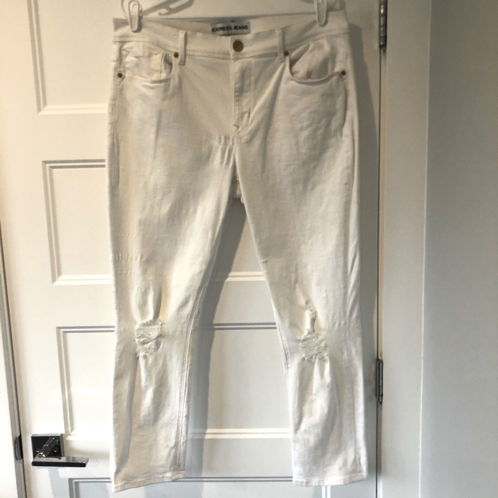 Cropped Jean Leggings